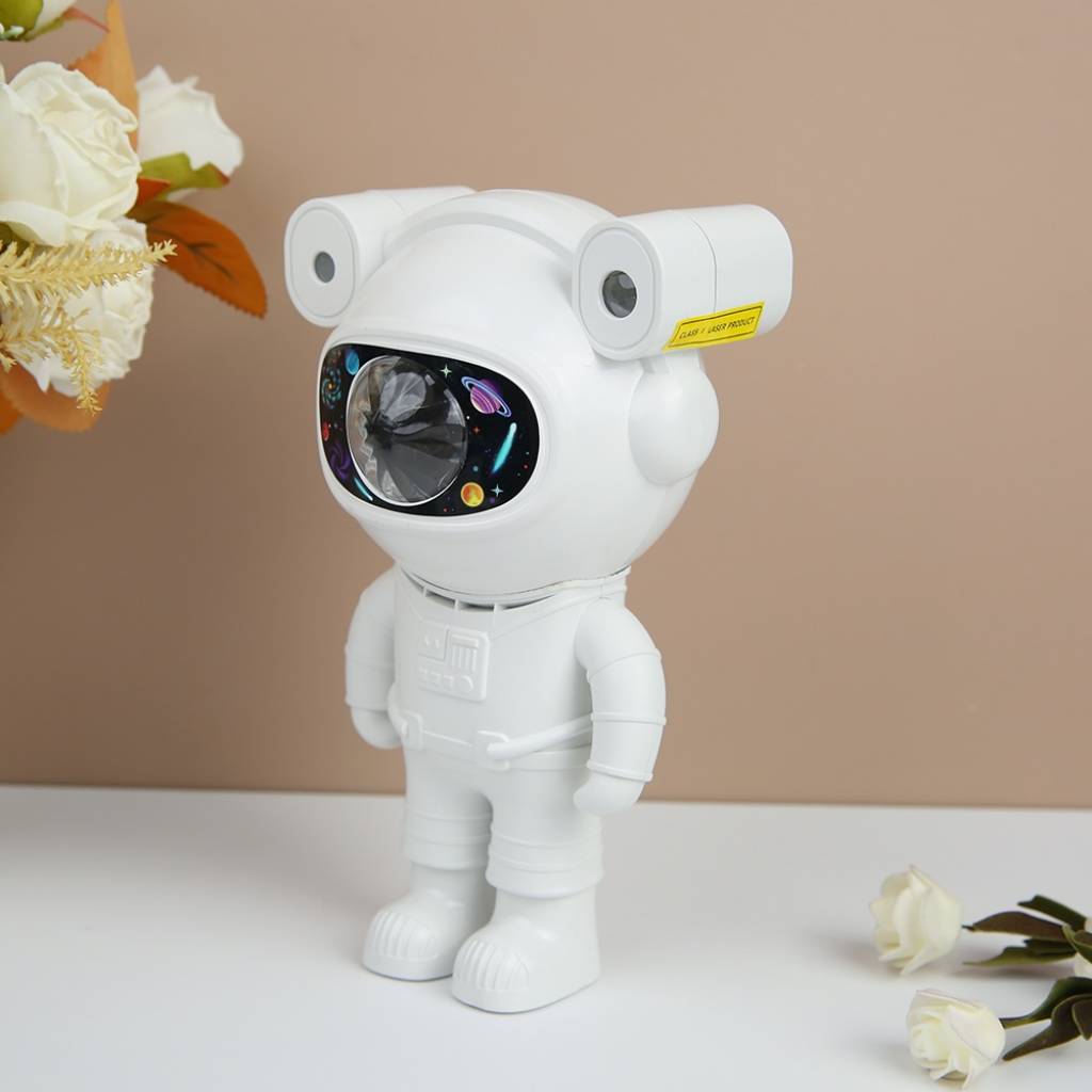 Lámpara Proyector Astronauta c/Parlante Bluetooth