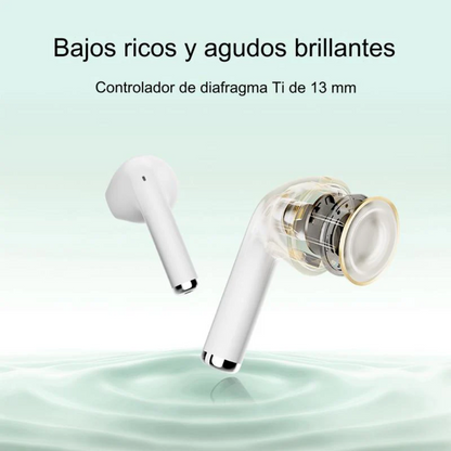 Auricular Bluetooth TWS AilyBuds Lite QT29 Negro QCY By Xiaomi