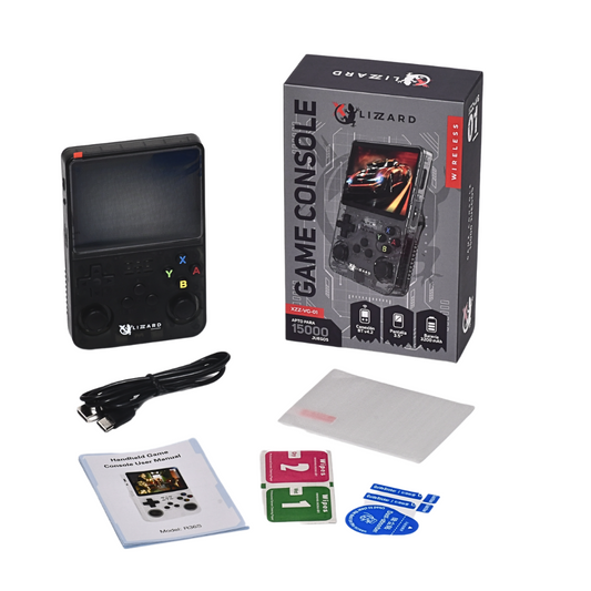 Consola Portátil XZZ-VG-01 con 15000 Juegos y Pantalla 3.5" – X-Lizzard