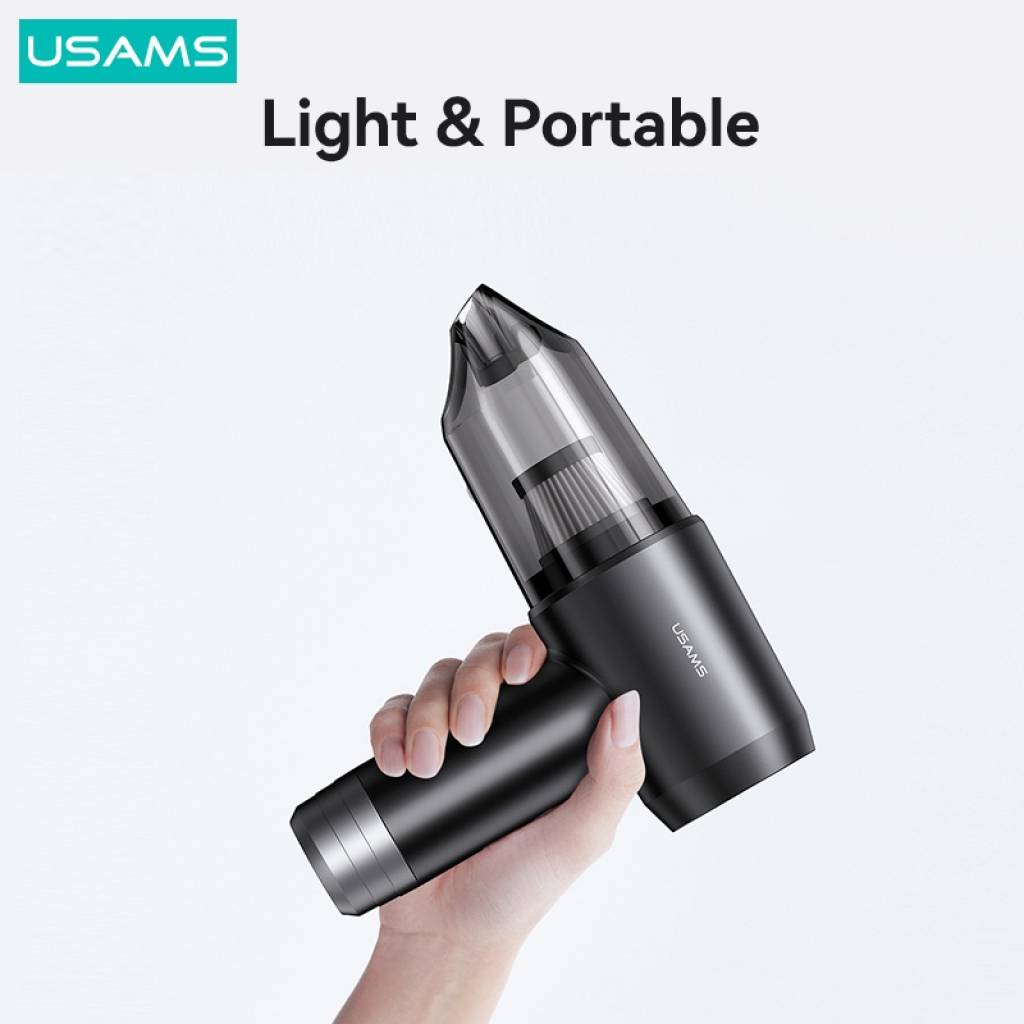 Aspirador Portátil USAMS ZB291 - Limpieza Inalámbrica 6 en 1