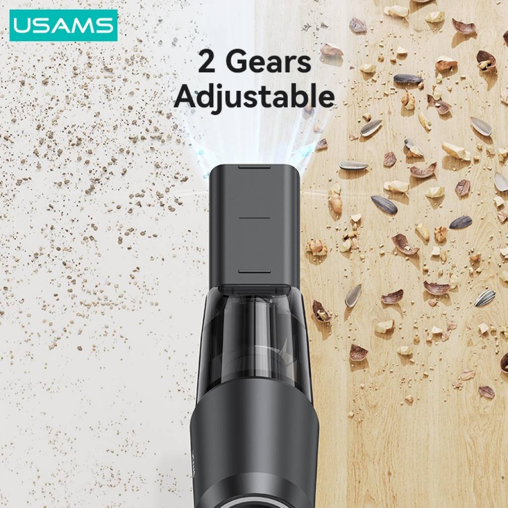 Aspirador Portátil USAMS ZB291 - Limpieza Inalámbrica 6 en 1