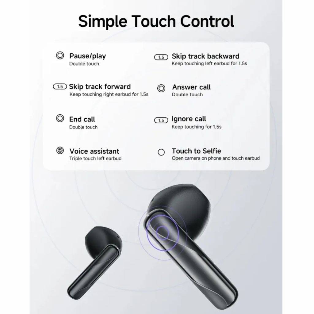 Auriculares Inalámbricos QCY AilyBuds Clear - Sonido Cristalino