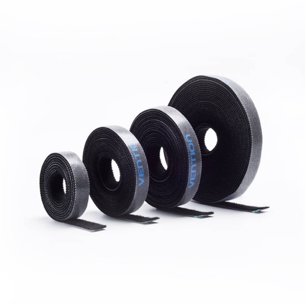 Organizador de Cables Vention KAABA - 1 Metro Reutilizable