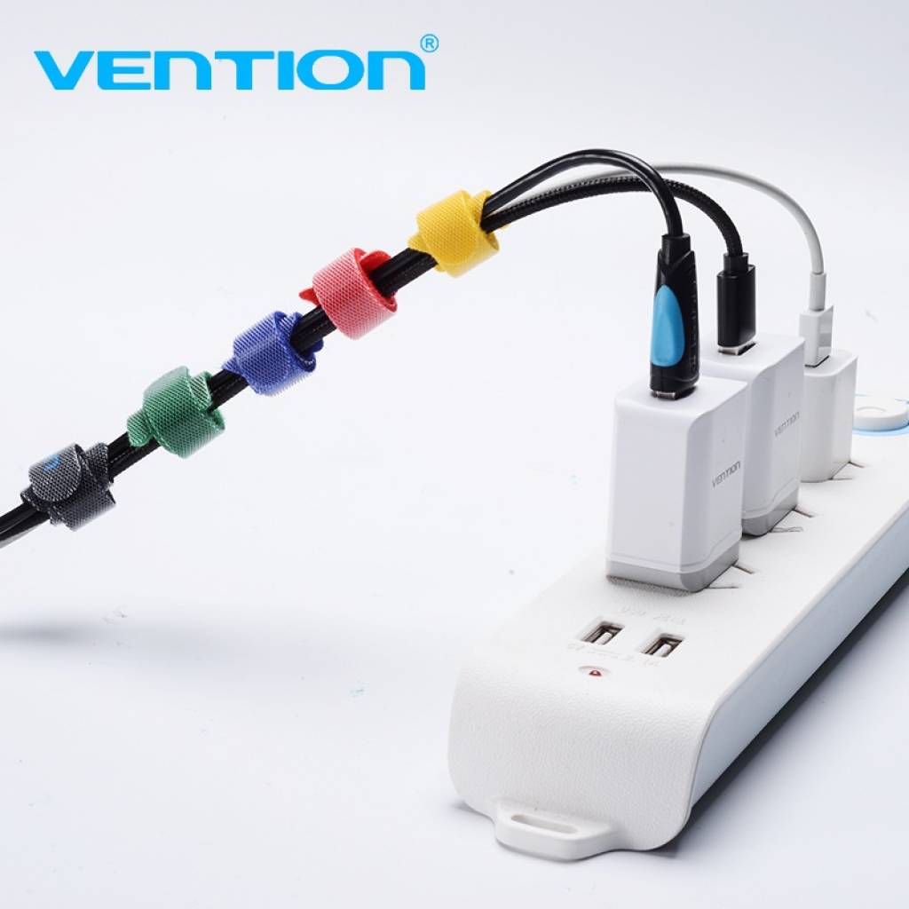 Precintos de Velcro Vention Pack x 6 - Organización Eficiente