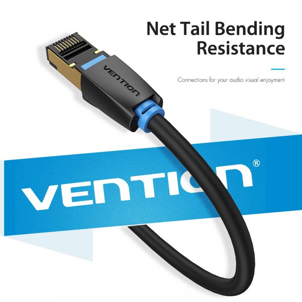 Cable de Red Vention Cat.8 SFTP - Blindaje Total contra Interferencias