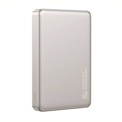 Power Bank Magnético 10.000mAh Carga Inalámbrica 20W Aluminio CD242 USAMS