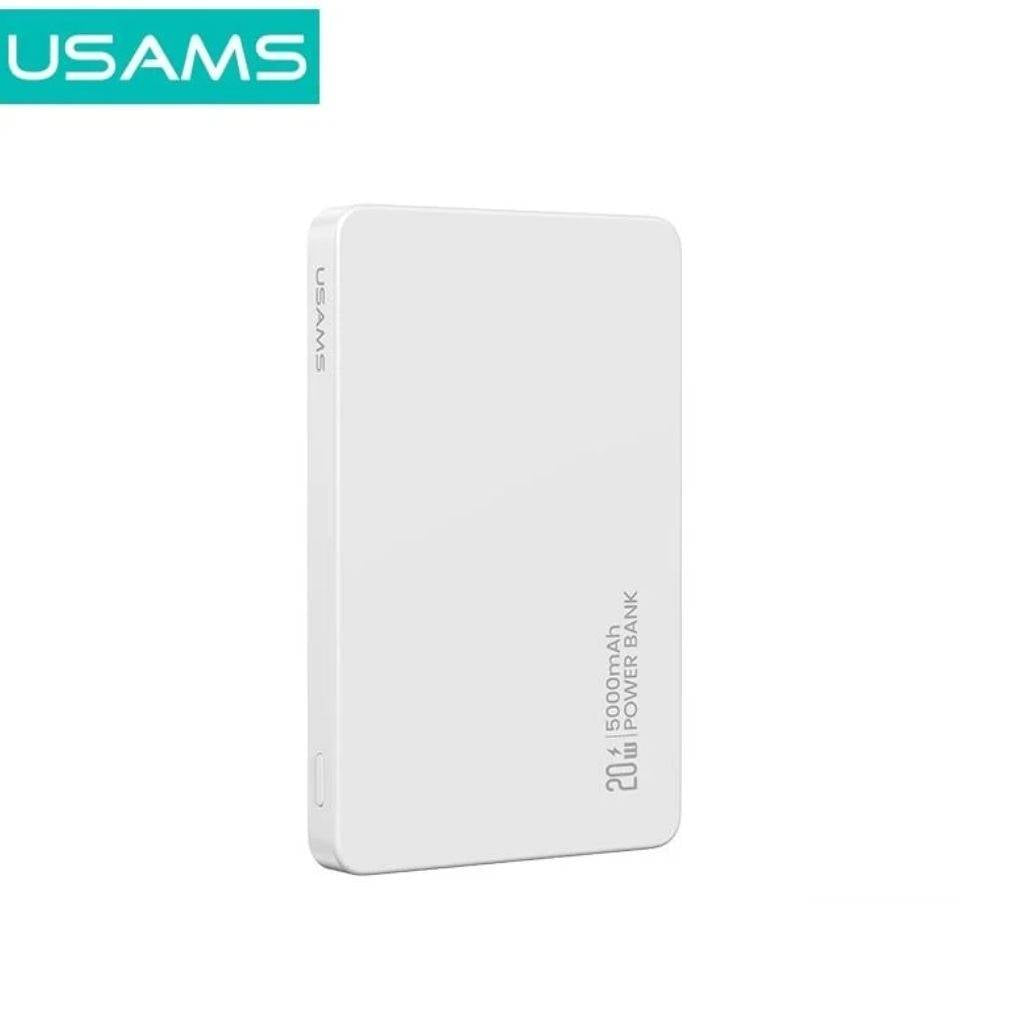 Power Bank USAMS Magnético - Carga Rápida Inalámbrica 15W