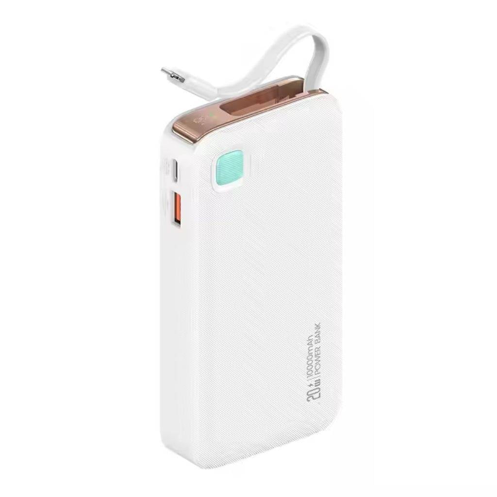 Power Bank USAMS 10000mAh - Carga Rápida 20W