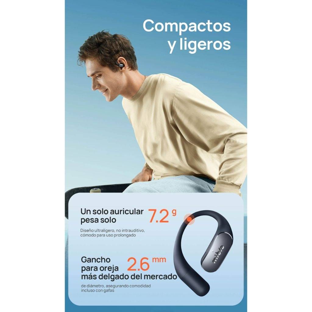 Auriculares Mibro OpenEar Pro - Sonido Abierto y Conciencia Ambiental