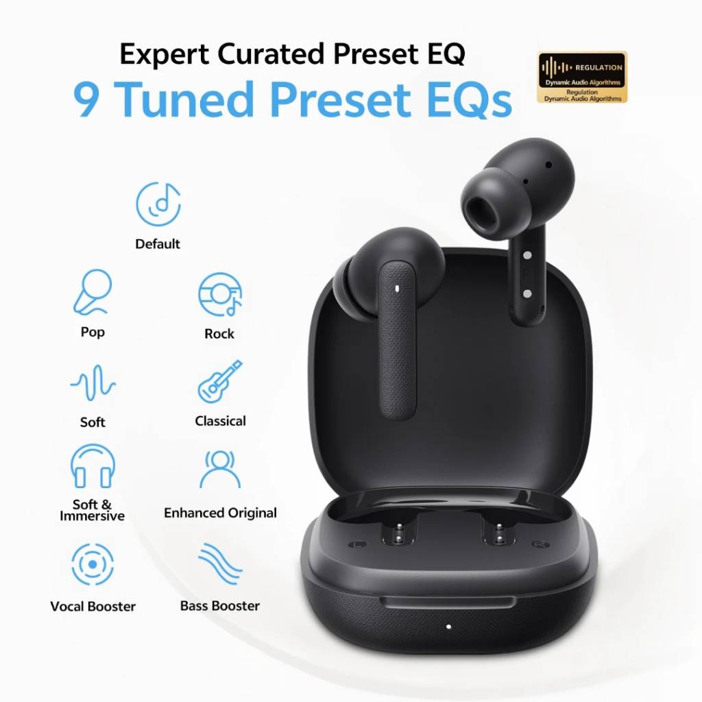 Auriculares Inalámbricos QCY Buds - Llamadas Nítidas con IA