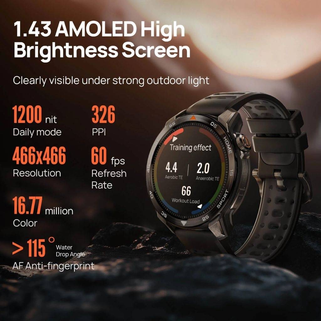Smartwatch Mibro GS Pro 2 1.43" 460mAhn by Xiaomi