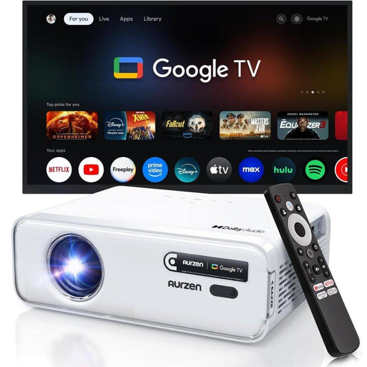Proyector Inteligente D1G con Google TV 1080p Aurzen
