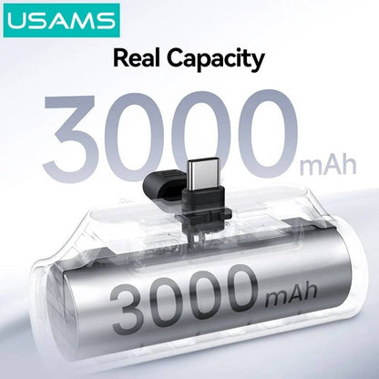 Power Bank Mini Tipo C 3.000mAh PD20W CD248 - PB79 USAMS