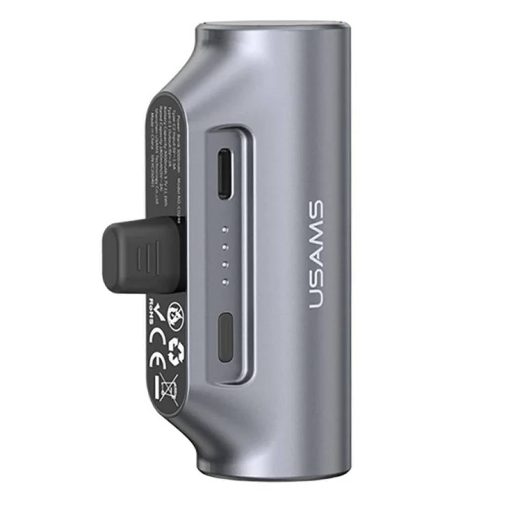 Power Bank USAMS Mini 3.000mAh - Carga Rápida PD20W