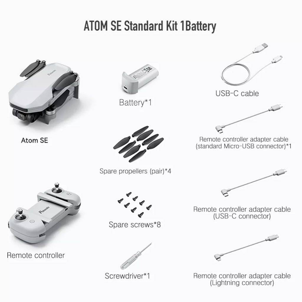 Dron Potensic ATOM SE - Vuelo Extendido 62min y Video 4K