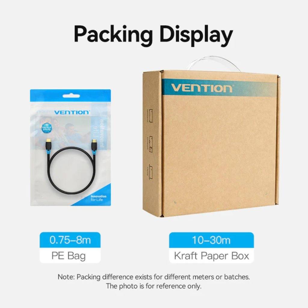 Cable HDMI Vention AACBT - 4K Ultra HD