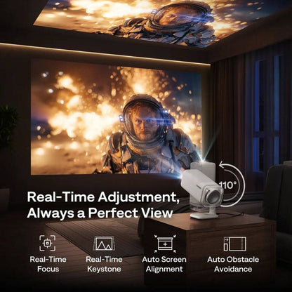 Proyector Inteligente BOOM Air con Google TV 1080p Aurzen