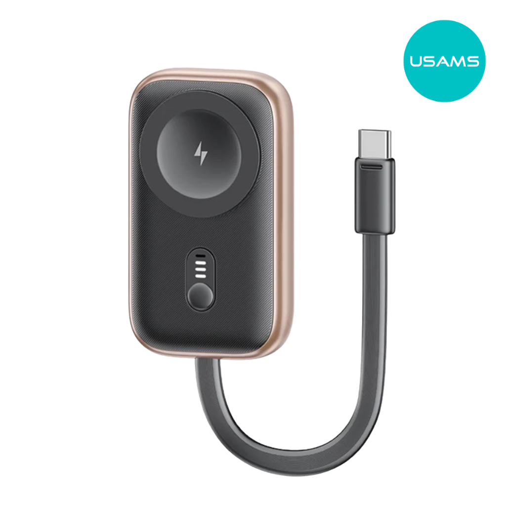 Power Bank USAMS para Apple Watch - Carga Portátil sin Cables