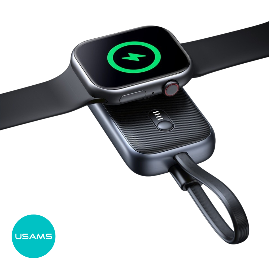 Power Bank USAMS para Apple Watch - Carga Portátil sin Cables