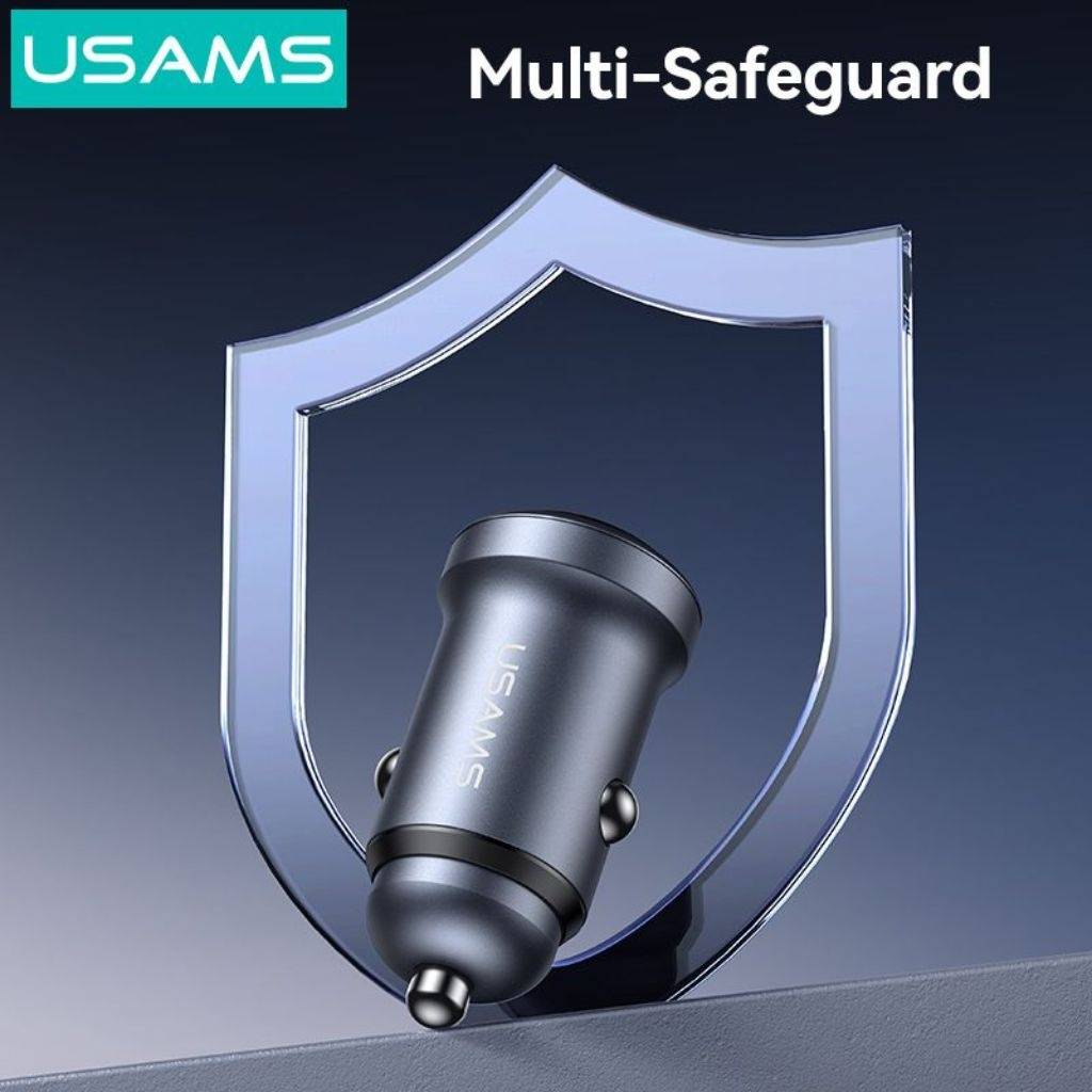 Cargador para Auto USAMS CC321 - Carga Rápida 30W