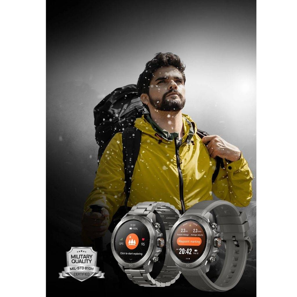 Smartwatch Mibro GS Explorer S Titanium - Diseño Ultra Resistente