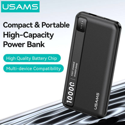 Power Bank 2 Puertos USB A / USB C 10.000mAh 37W/h CD262 USAMS