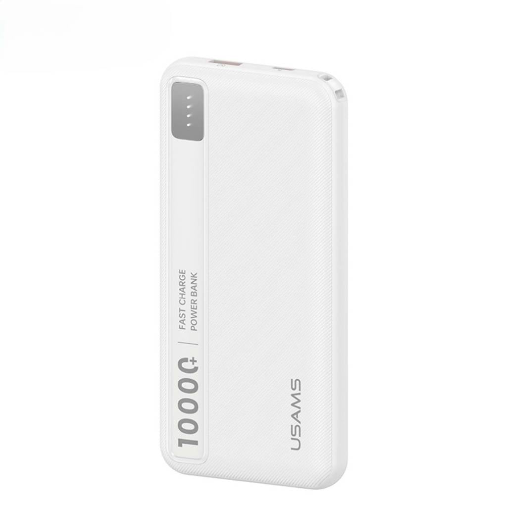 Power Bank USAMS 10.000mAh - Carga Rápida con Doble Puerto