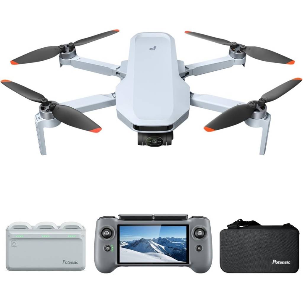 Dron Potensic ATOM 2 Fly More - Video 8K Profesional