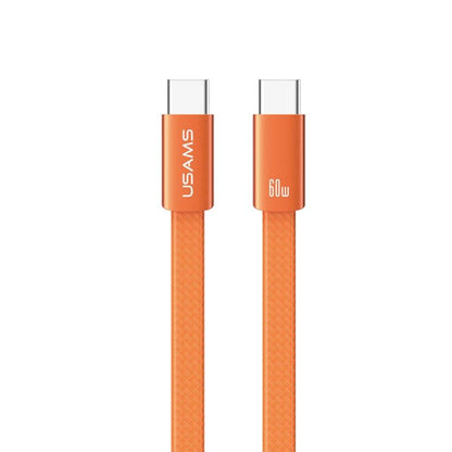 Cable de Datos Plano USB C a USB C SJ783 60W 1.2m USAMS