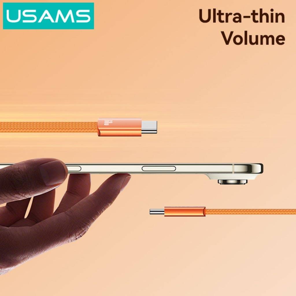 Cable USB-C USAMS Plano - Carga Rápida 60W
