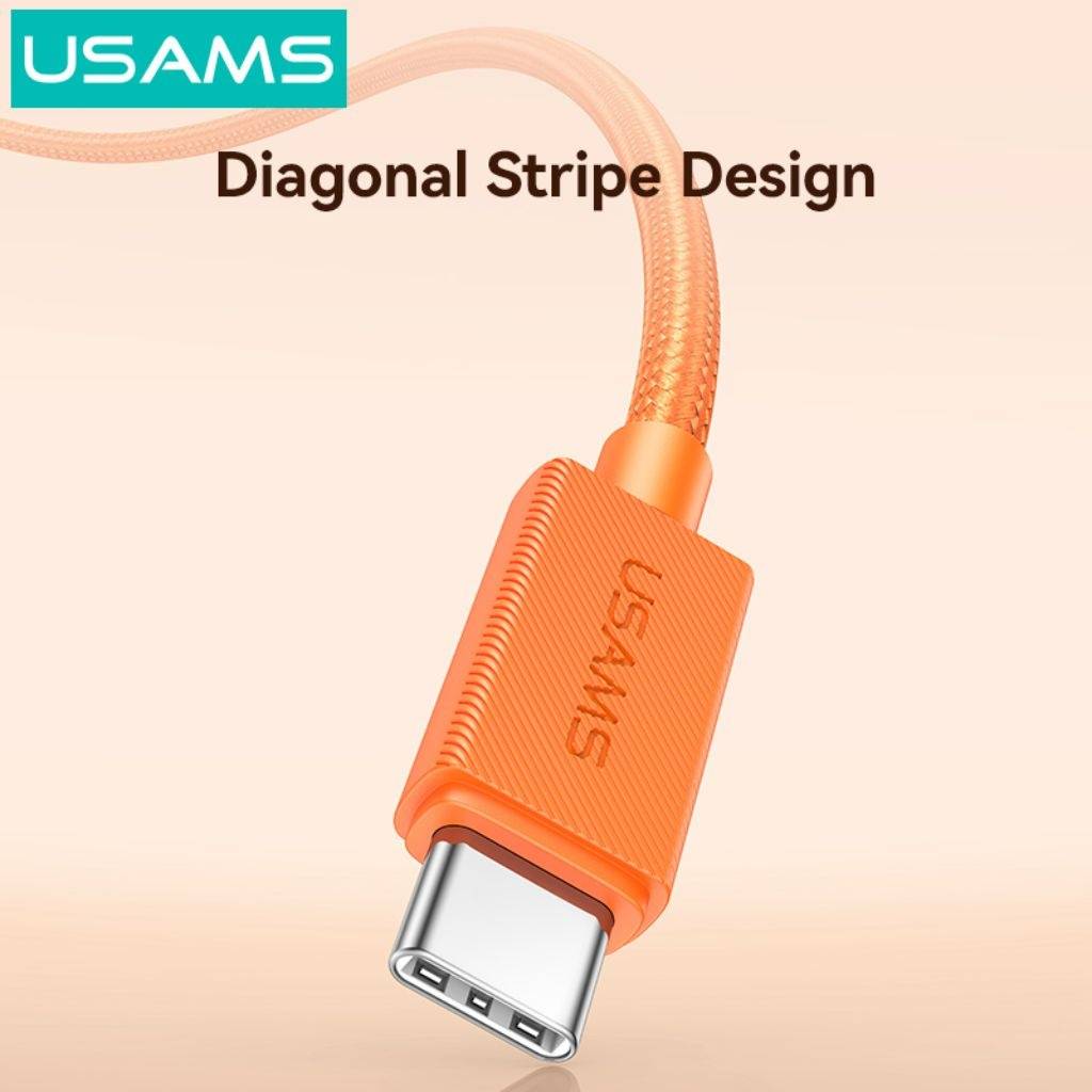 Cable USB-C a USB-C USAMS U92 - Carga Rápida 60W