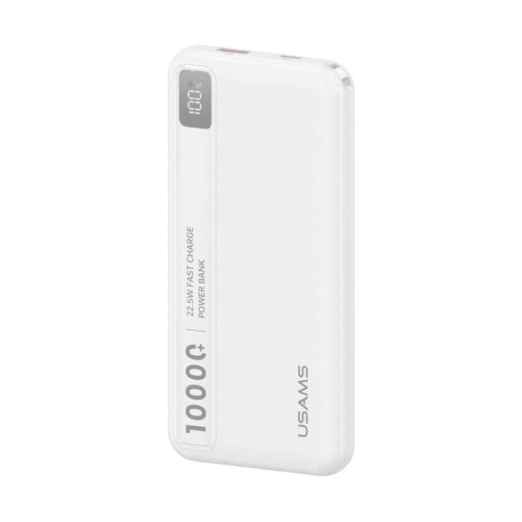 Power Bank USAMS 10.000mAh - Carga Rápida 22.5W