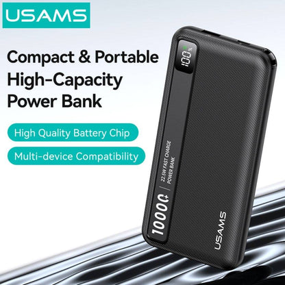 Power Bank 2 Puertos USB A / USB C 10.000mAh 22.5W CD263 USAMS