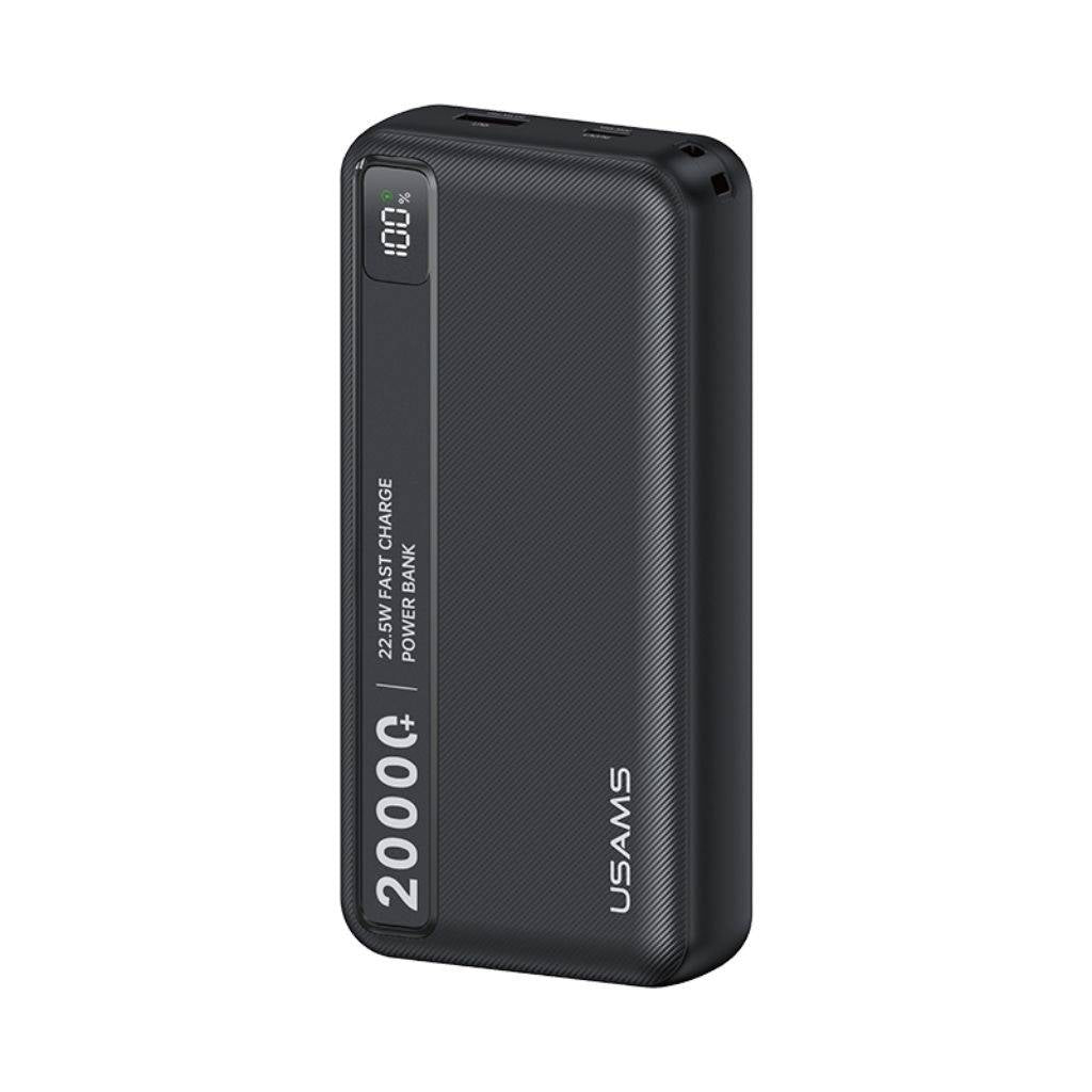 Power Bank USAMS PB89 20.000mAh - Carga Rápida Dual