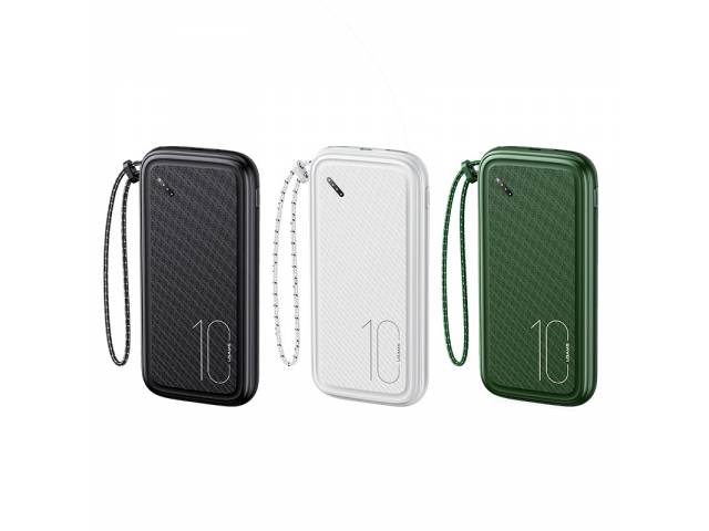 Power Bank USAMS 10.000mAh - Carga Dual Simultánea
