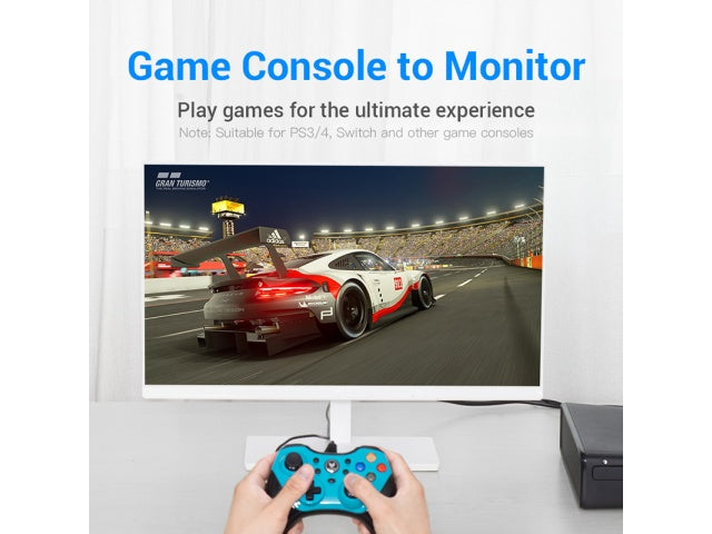 Adaptador HDMI a DVI (24+1) Hembra/Macho / Negro AILB0 Vention