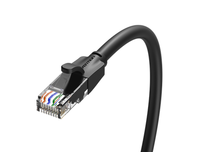 Cable de Red Cat.6 UTP / Negro / Vention