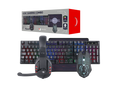 Combo Gamer X-Lizzard 4 en 1 - Iluminación RGB