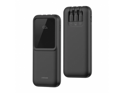 Power Bank CD194 10000mAh Con Cables y Pantalla LCD USAMS