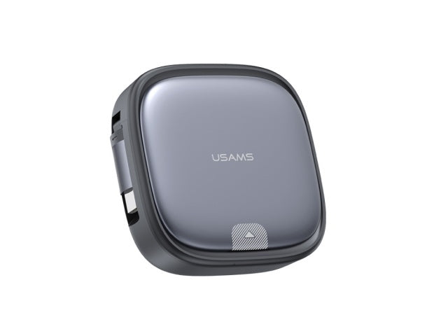 Kit de Carga USAMS U87 - Carga Rápida 60W y Organizador Compacto