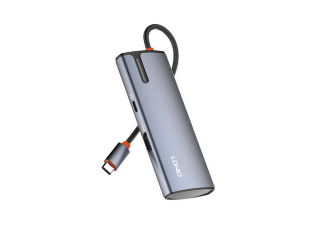 Hub USB-C LDNIO 5 en 1 - HDMI y 3 USB 3.0