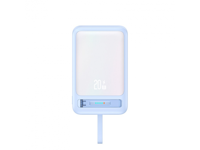 Power Bank USAMS Magnético 10.000mAh - Con Soporte Plegable