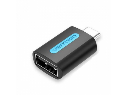 Adaptador USB-C a USB OTG 3.0 Macho/Hembra / Negro CDUB0 Vention