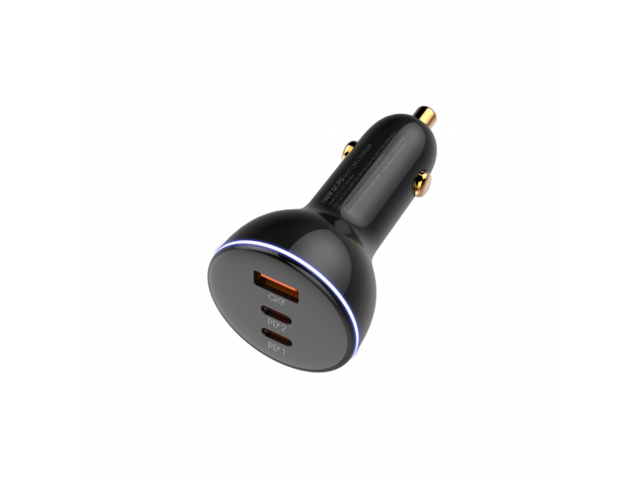 Transmisor FM USAMS CC115 - Bluetooth y Carga Dual USB