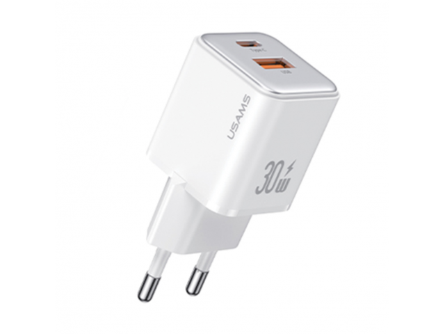 Cargador Pared 30W PD+ Q3.0 Carga Rápida USAMS CC189