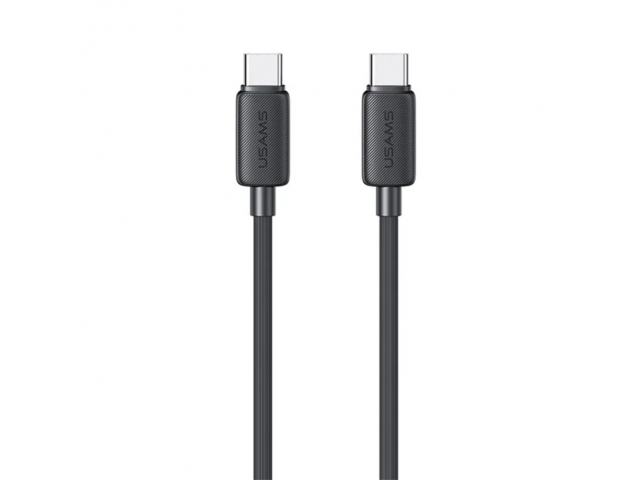 Cable de Datos USAMS SJ691 USB C a Tipo C 1M Negro