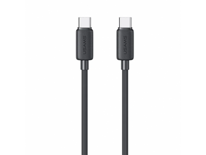 Cable de Datos USAMS SJ691 USB C a Tipo C 1M Negro