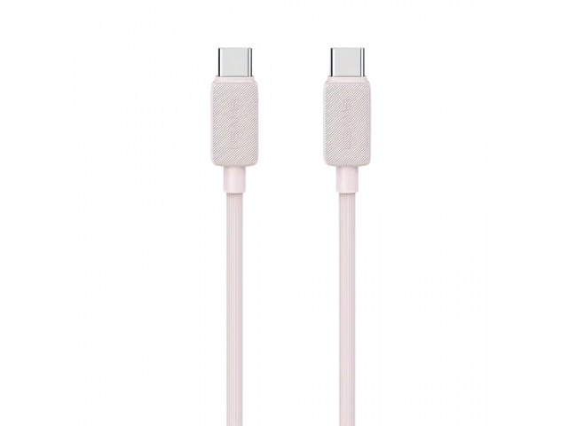 Cable de Datos USAMS SJ691 USB C a Tipo C 1M Negro