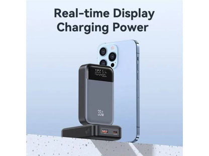 Power Bank Dual Port 10.000mAh 33W c/Display Gris CD221 USAMS