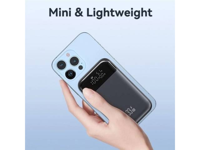 Power Bank USAMS 10.000mAh - Carga Rápida 33W